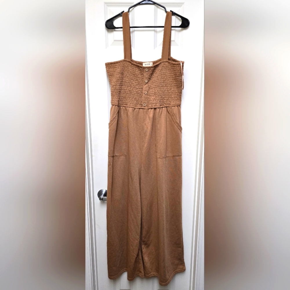 The Nines Light Brown Jumpsuit